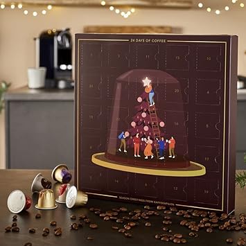 Calendrier de l&rsquo;Avent avec Café,Capsules compatibles pour Nespresso
